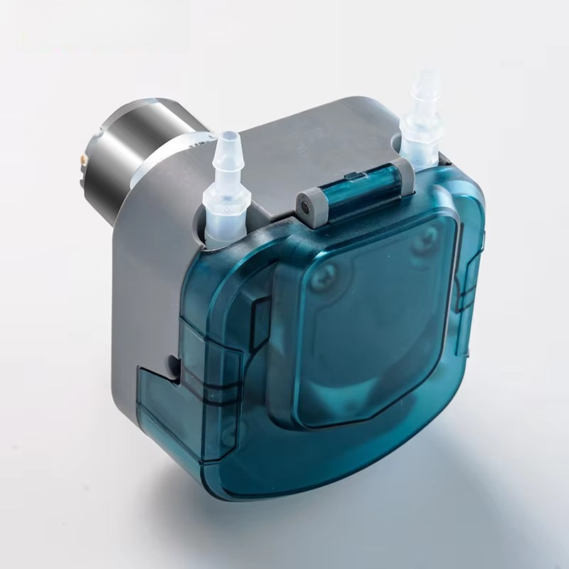 Aquarium Pump - ปั๊มจ่ายสารเคมีสำหรับตู้ปลา ปั๊มเพอริสแตลติกขนาดเล็ก 12 โวลต์ อัตราการจ่าย 700