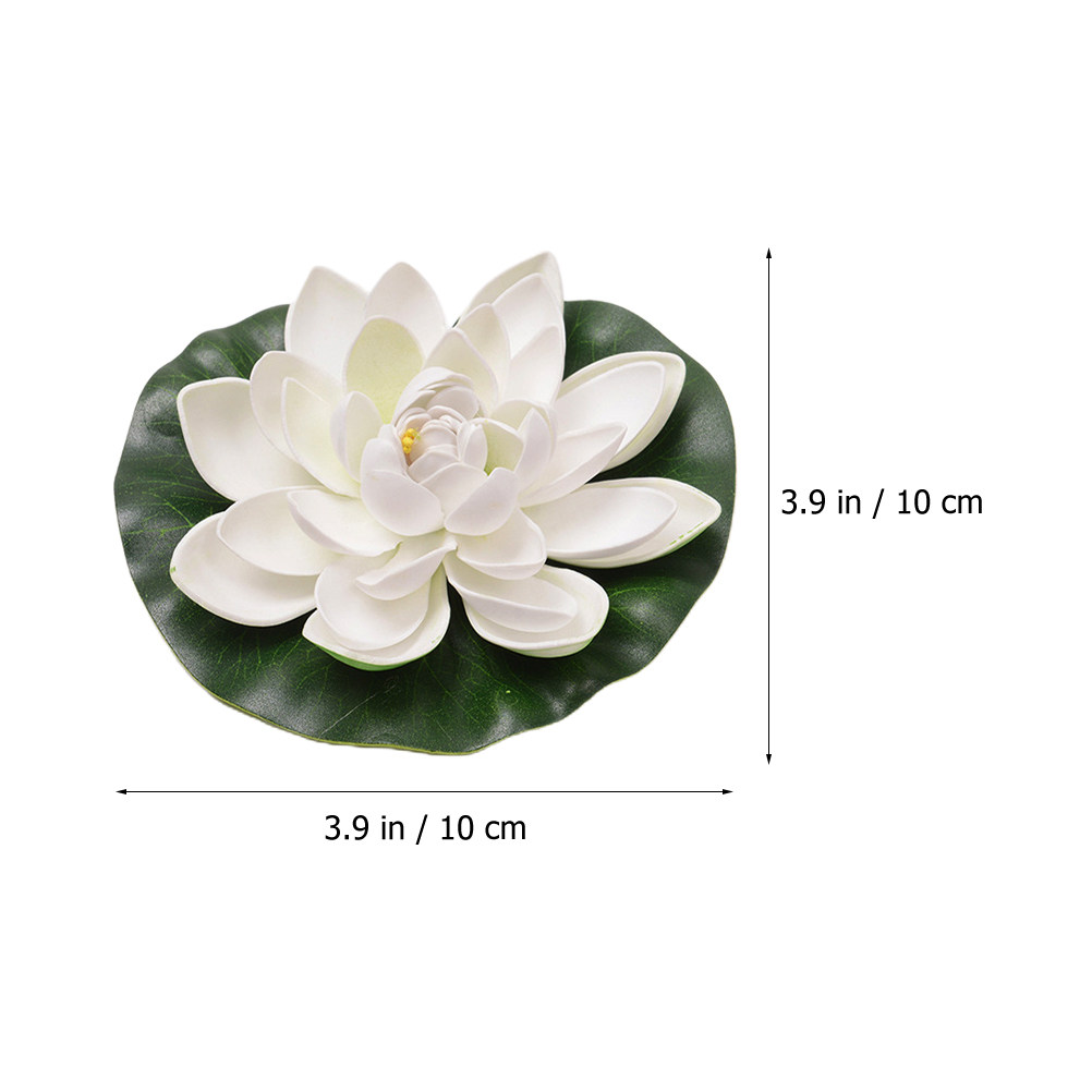 8 ชิ้น ดอกบัวจำลองลอยน้ำ ต้นไม - Aquarium Plants บทวิจารณ์และราคา