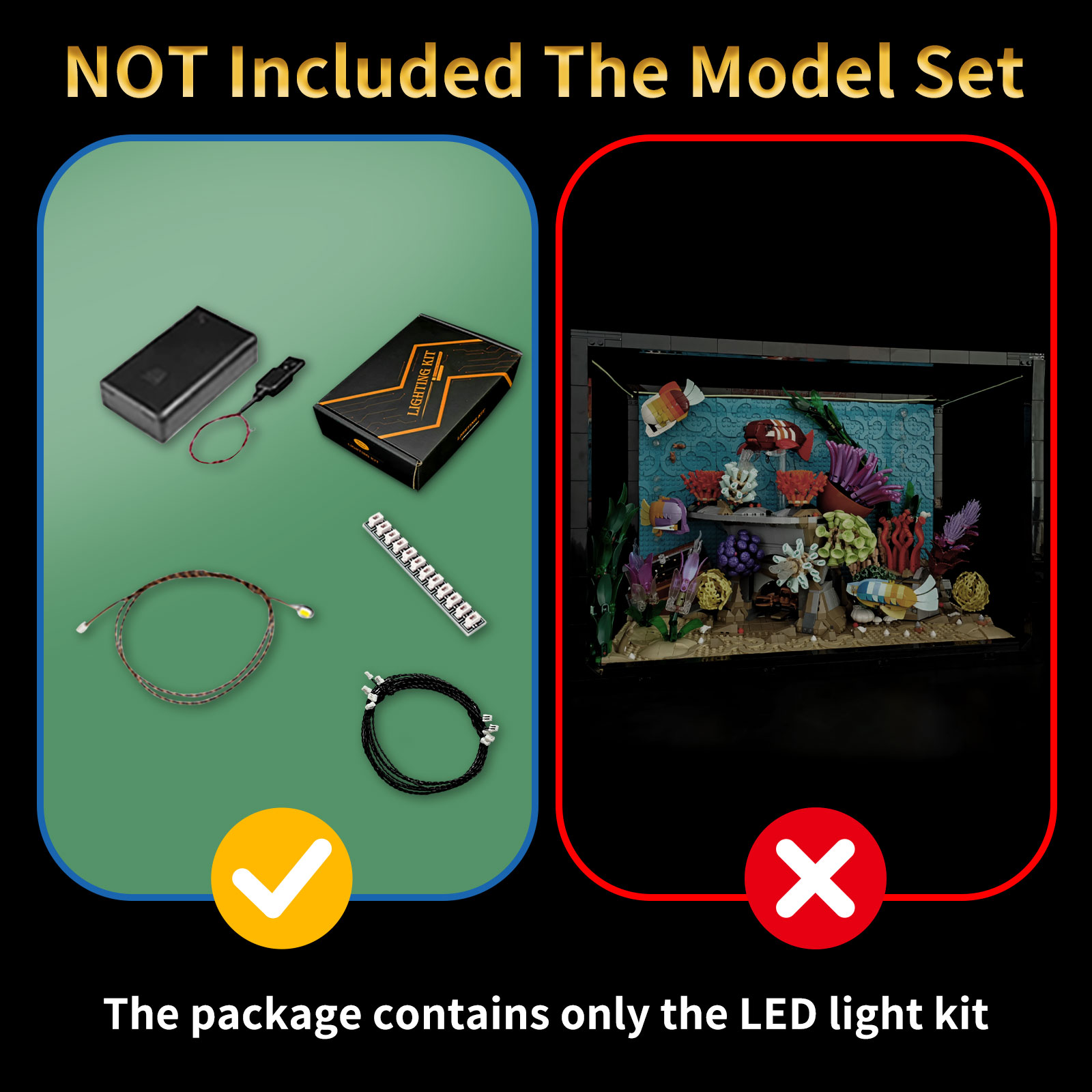ชุดไฟ LED LYBMTWF ใช้ได้กับชุด - Aquarium Light บทวิจารณ์และราคา