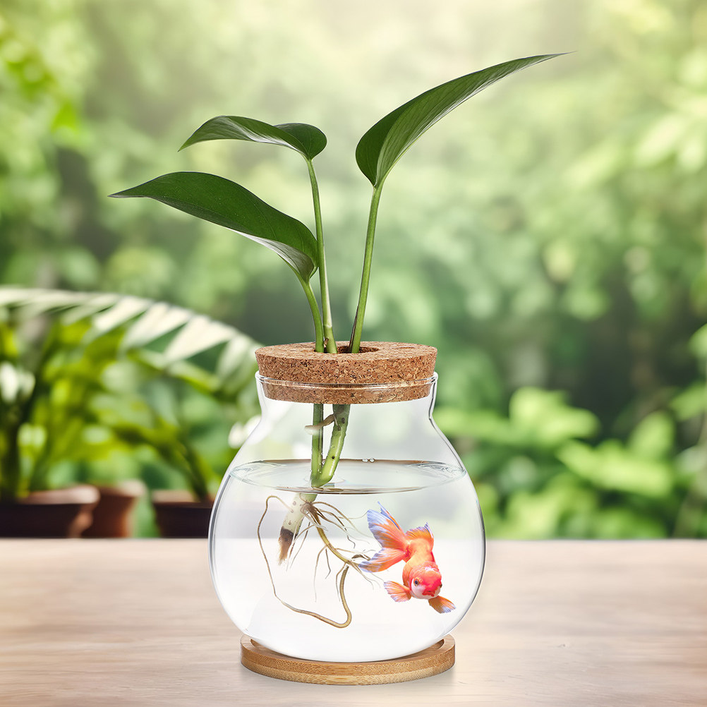 ตู้ปลาเบตต้าแบบตั้งโต๊ะพร้อมฝา - Betta Fish Tank บทวิจารณ์และราคา