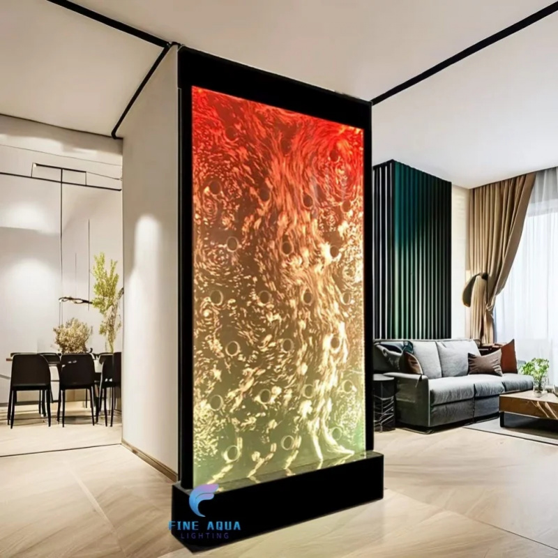 ผนังอะคริลิคใสแบบโมเดิร์น ฉากก - Aquarium Decor บทวิจารณ์และราคา