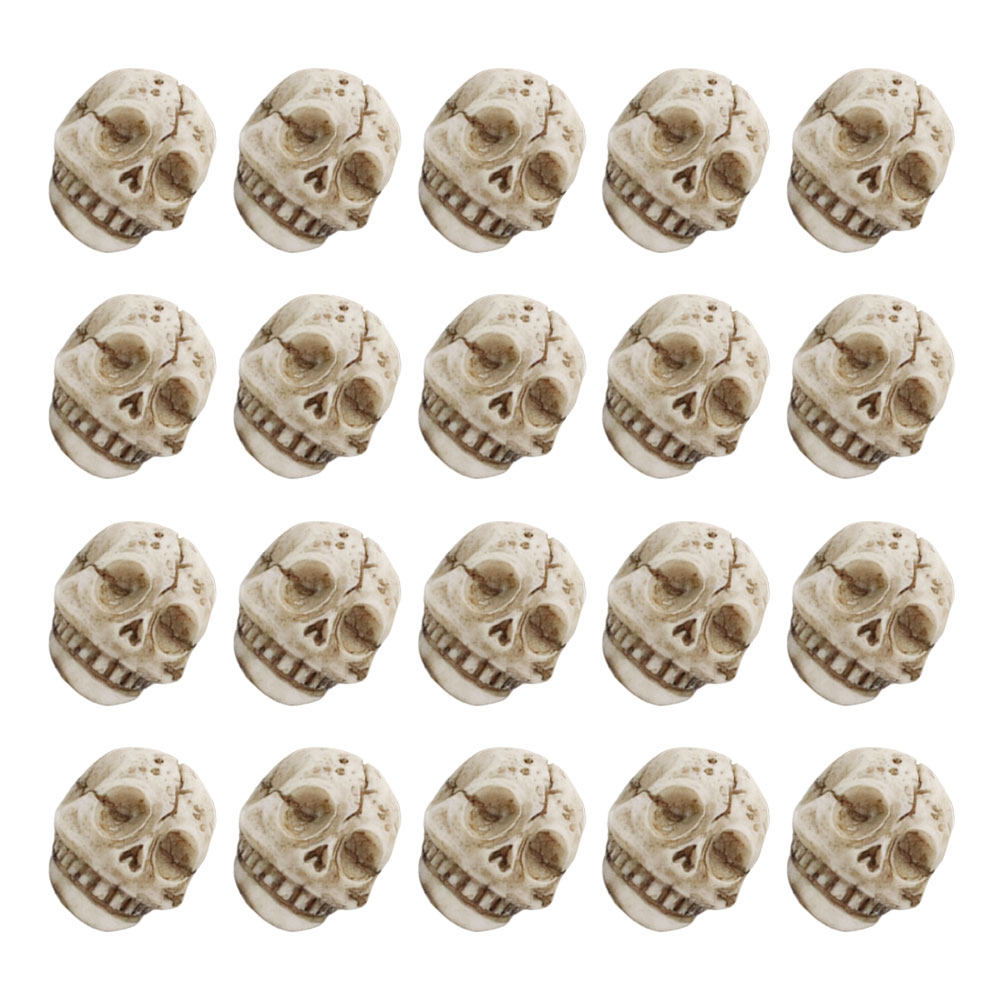 20 ชิ้น รูปปั้นหัวกะโหลกยิ้มทำ - Aquarium Decor บทวิจารณ์และราคา