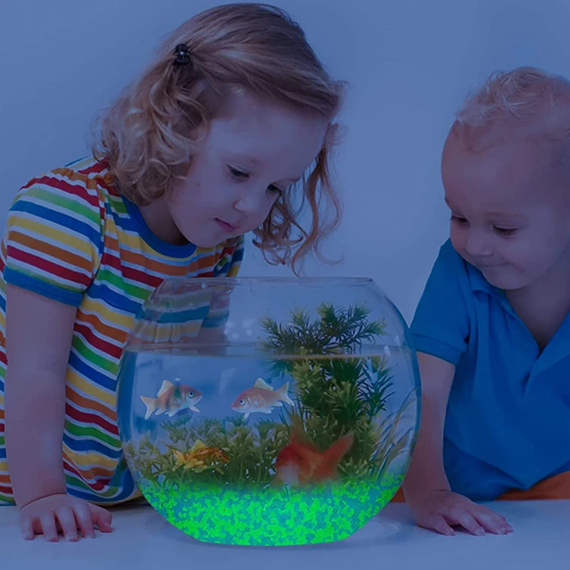1000ชิ้น3-5มม. ทรายเรืองแสงในก - Fish Tank Gravel บทวิจารณ์และราคา