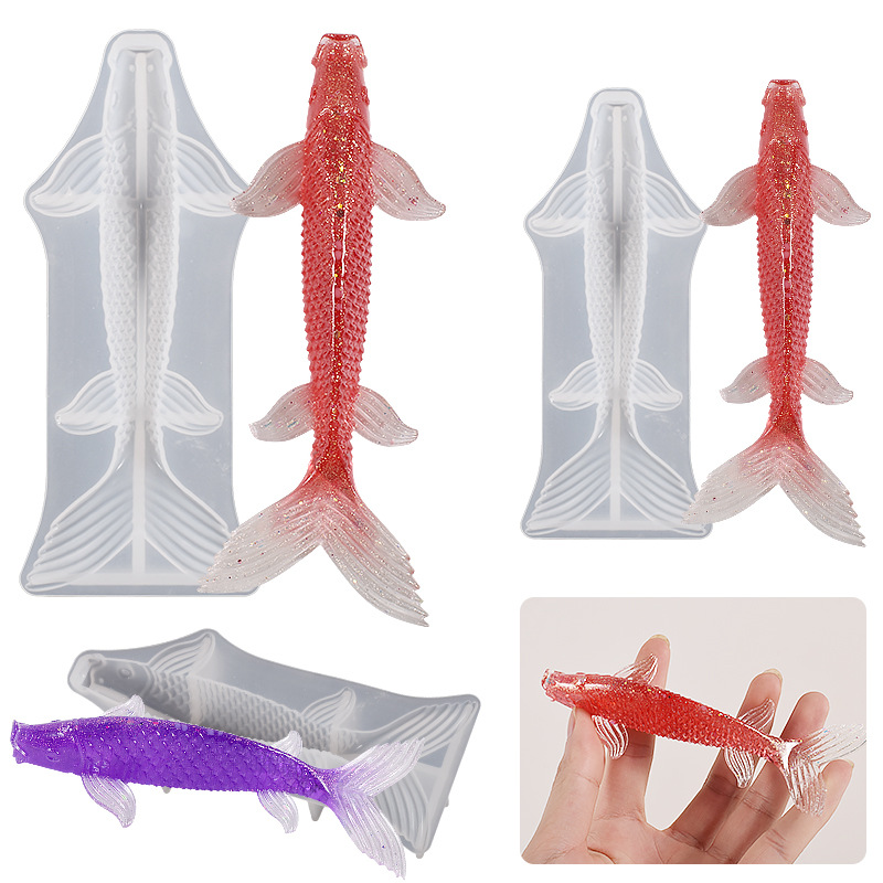 แม่พิมพ์เรซิ่นอีพ็อกซี่รูปปลาค - Fish Aquarium Home บทวิจารณ์และราคา