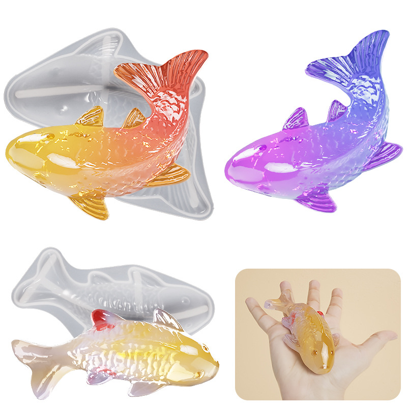 แม่พิมพ์เรซิ่นอีพ็อกซี่รูปปลาค - Fish Aquarium Home บทวิจารณ์และราคา