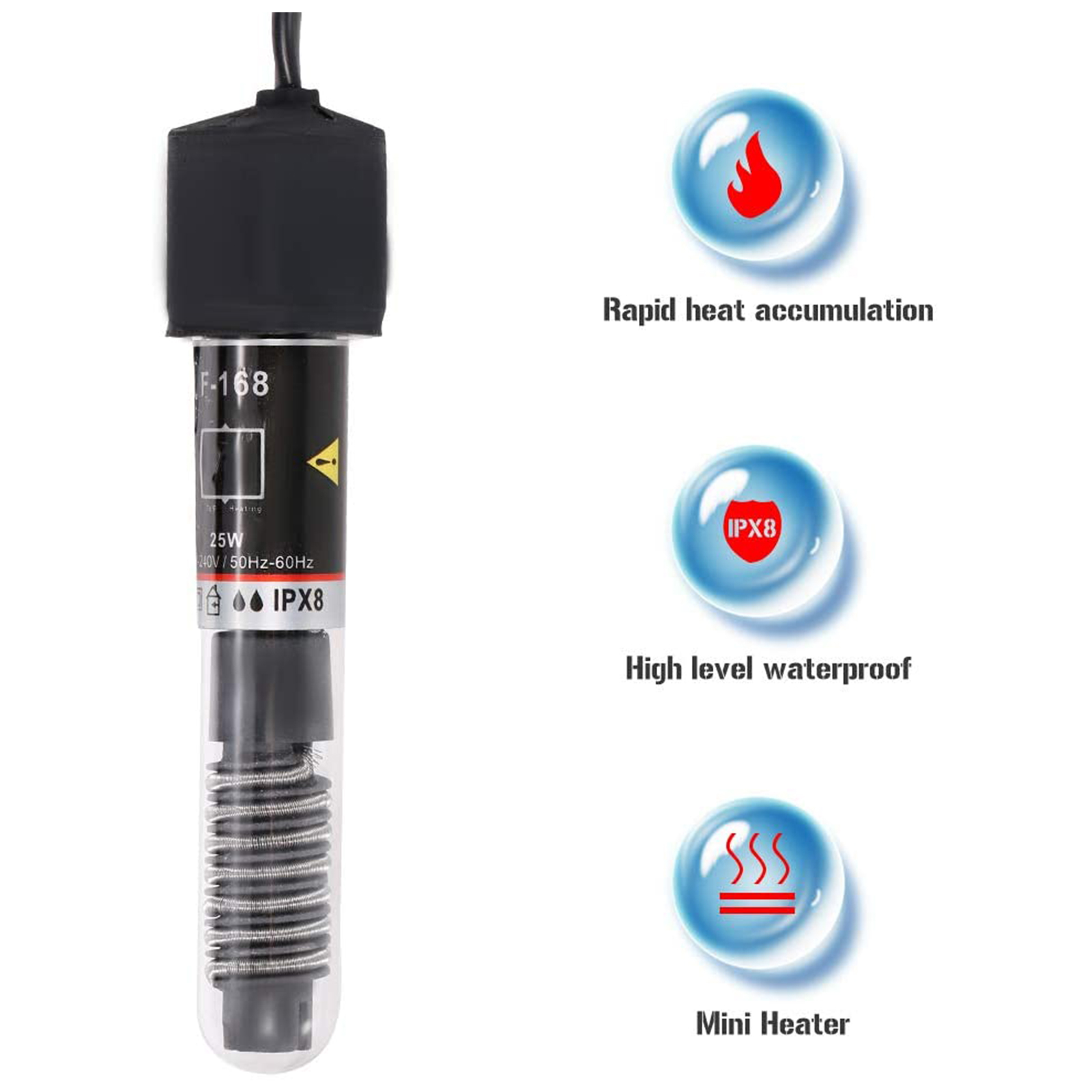 MINI Aquarium เครื่องทําความร้ - Fish Tank Heater บทวิจารณ์และราคา