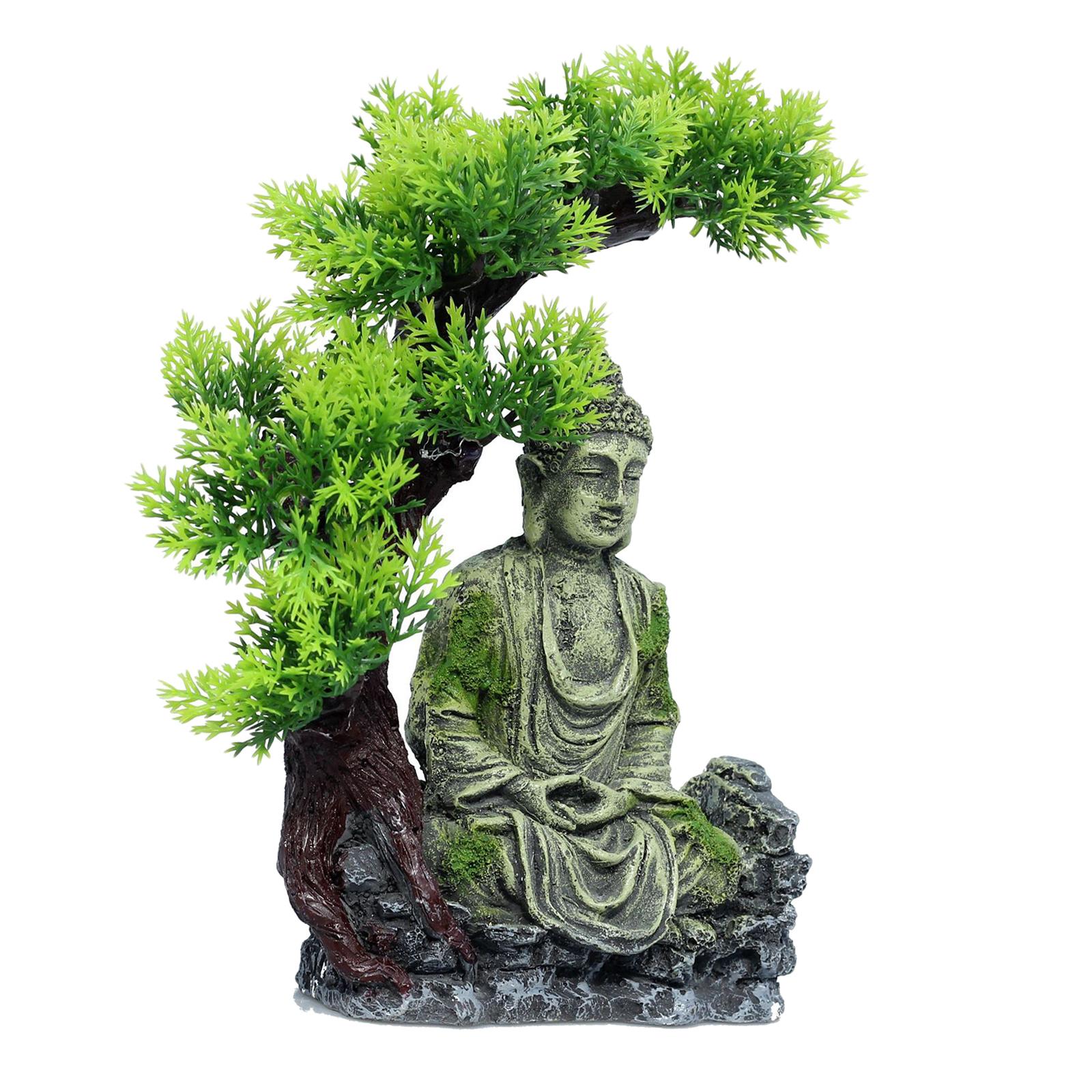 รูปปั้นพระพุทธรูป ของตกแต่งตู้ - Aquarium Fish Tank บทวิจารณ์และราคา
