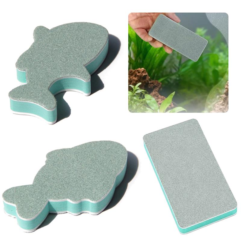 2/4 ชิ้น แปรงฟองน้ำสองด้านสำหร - Aquarium Fish Tank บทวิจารณ์และราคา