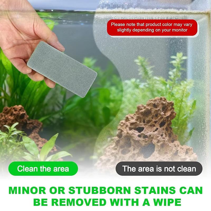 2/4 ชิ้น แปรงฟองน้ำสองด้านสำหร - Aquarium Fish Tank บทวิจารณ์และราคา