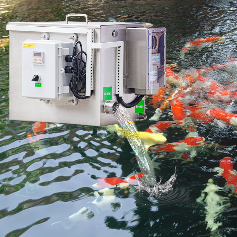 เครื่องกรองน้ำแบบดรัมหมุนขนาดเ - Fish Aquarium Home บทวิจารณ์และราคา