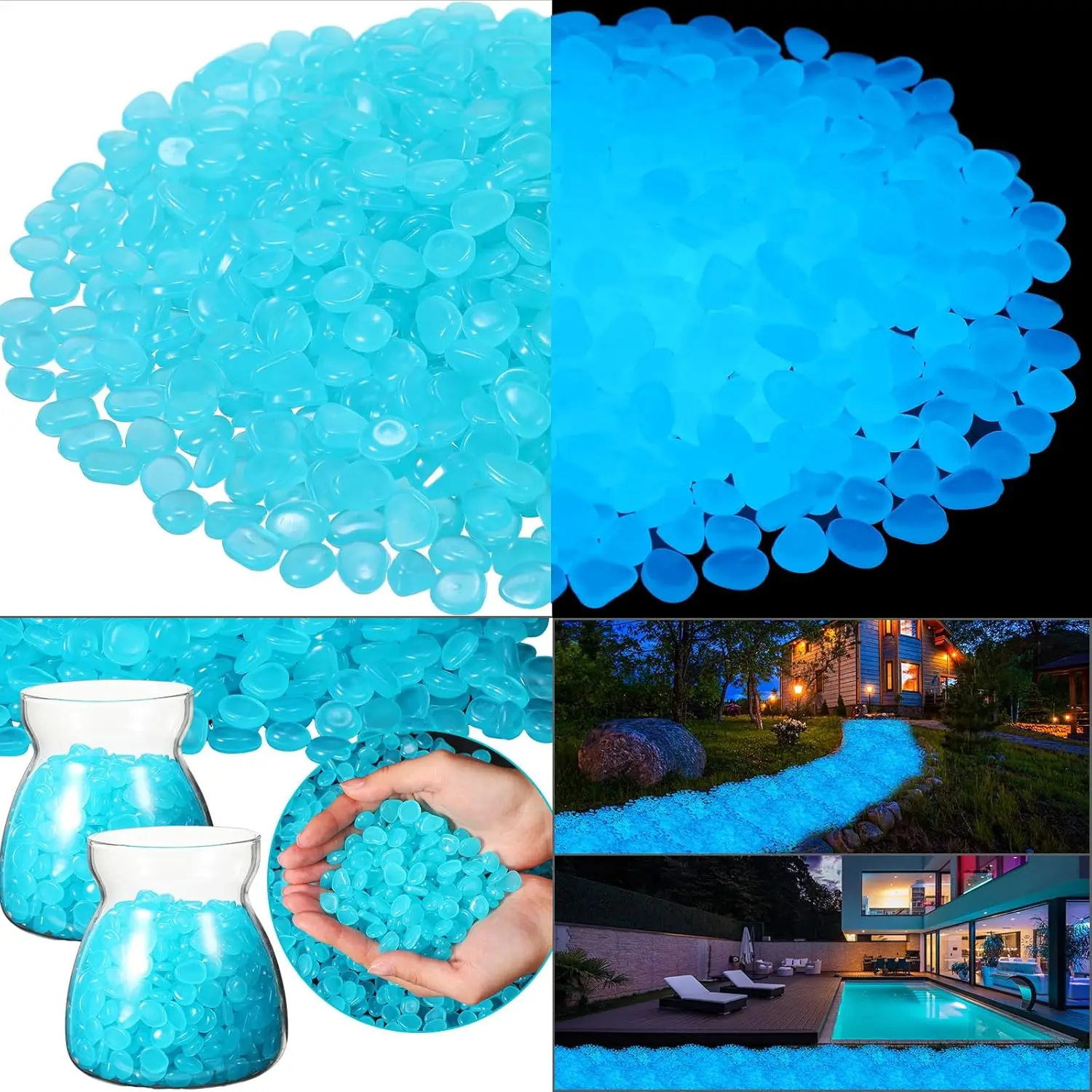 หินกรวดเรืองแสงในที่มืดสำหรับต - Fish Tank Gravel บทวิจารณ์และราคา